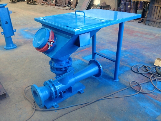 DN150 600 X 600mm Mud Mixing Hopper For Oil Well Drilling 0.25 To 0.4Mpa