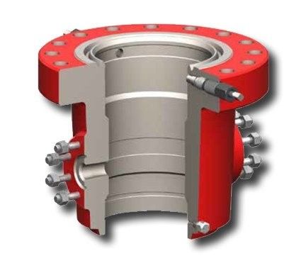 PR1 70MPa 5000KN API 6A Oilfield Stage Casing Head